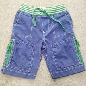 HTF Mini Boden 3T Blue Technos Shorts